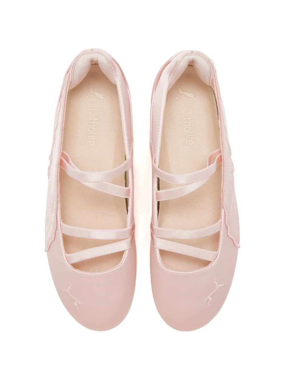 PUMA Speed-cat straps logo ballet flats