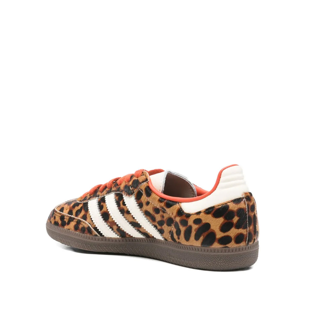 Adidas Samba OG animal-print striped trainers