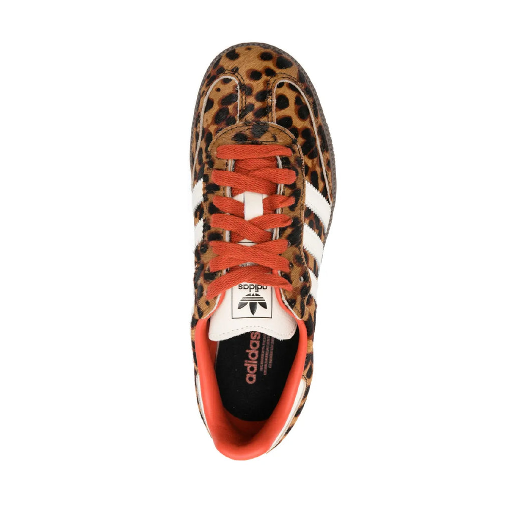 Adidas Samba OG animal-print striped trainers