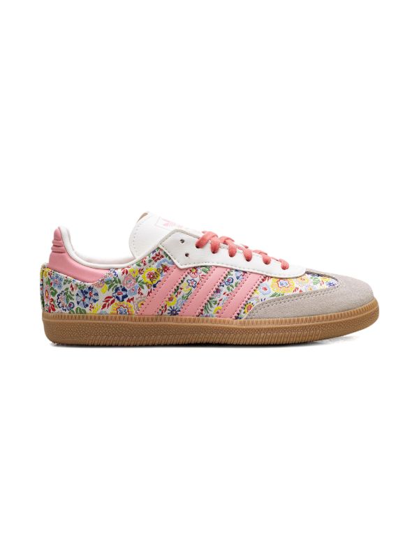 Adidas x Liberty London Samba OG " Multicolor /Beige/Pink/Gum"